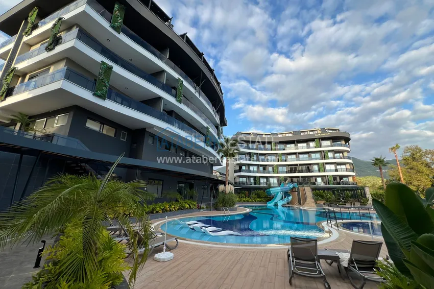 1+1 apartment in a new residential complex with rich infrastructure — Oba district, Alanya 1 