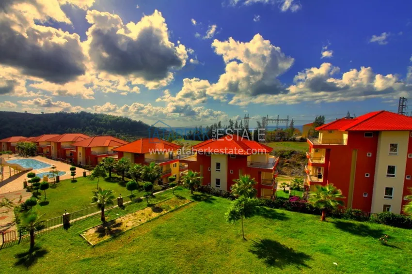 Two-bedroom apartment in Mahmutlar with furniture 1 