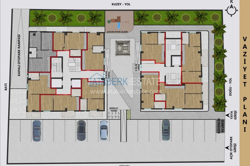 Buy cheap Apartments in Antalya — Center, in a complex under construction 1 