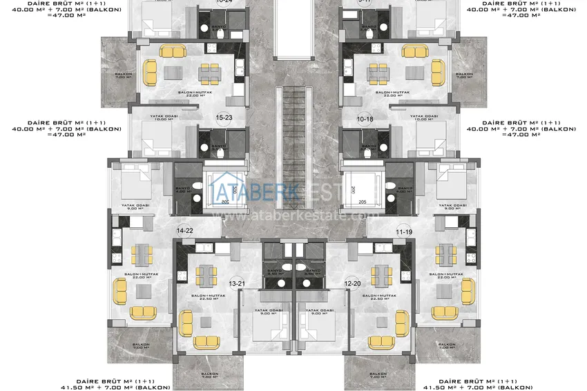 Buy cheap New premium residential complex project on the beachfront in Kestel 2 
