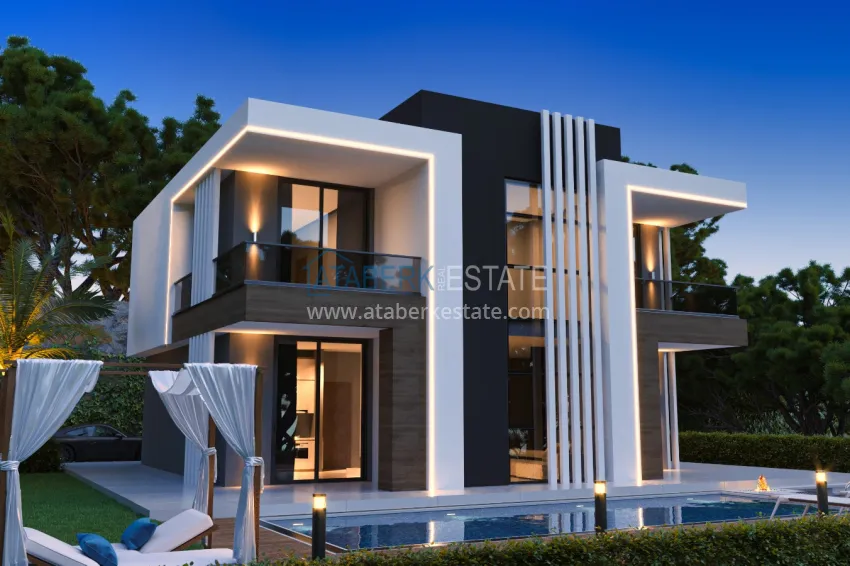 An exclusive project of an elite cottage complex in the Kargicak district 16 