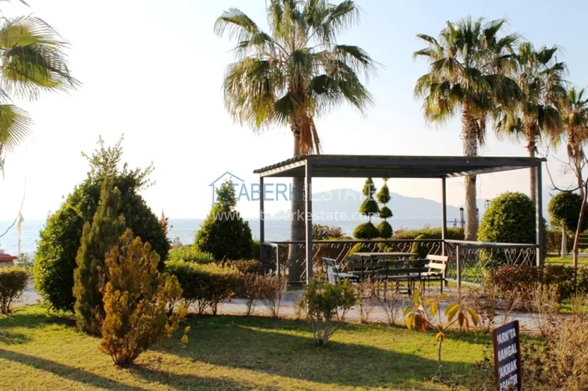 1+1 apartment with furniture and open sea views, Kestel district - Alanya 24 