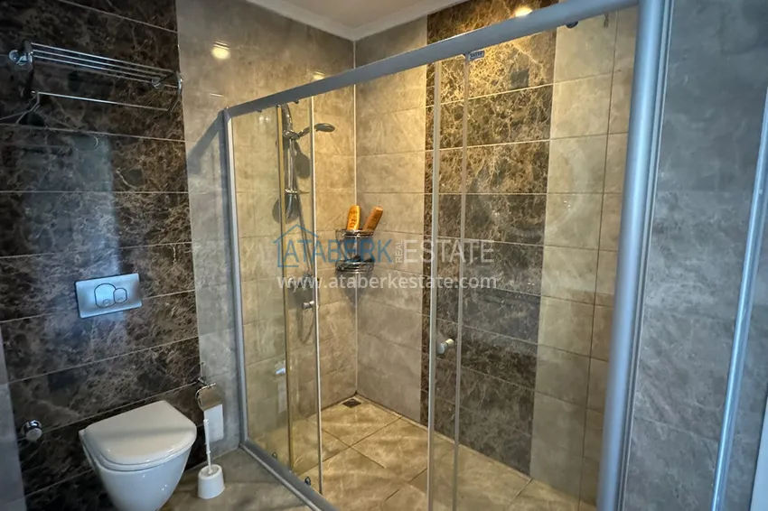 Purchase  Two-storey villa in Kargicak, furnished, with private garage and swimming pool  23 