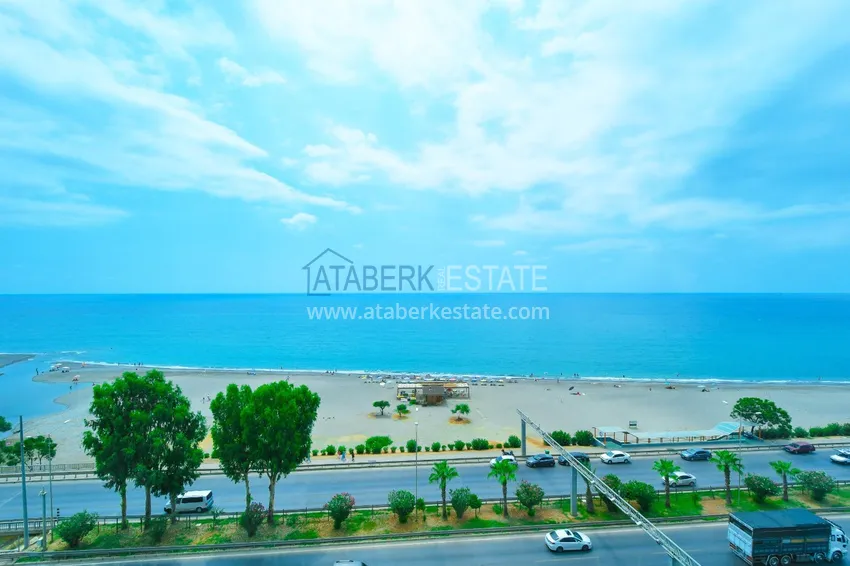 Purchase Apartment in Alanya 3+1 with furniture and glazed balconies on the first coastal, Tosmur area 21