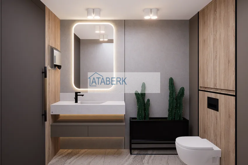 New residential complex project under construction in Antalya, Altintash district  32 