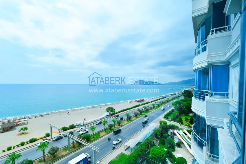 Purchase Apartment in Alanya 3+1 with furniture and glazed balconies on the first coastal, Tosmur area 23