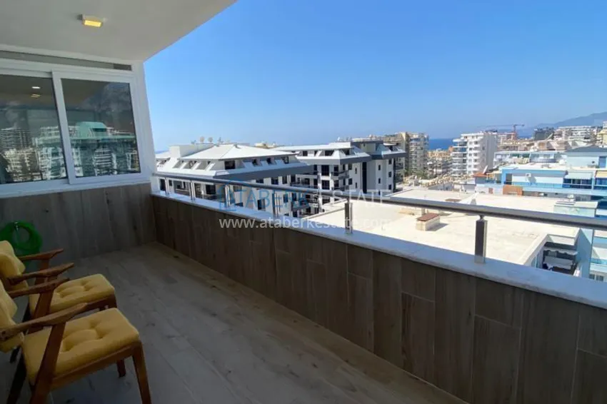 Purchase Duplex in Mahmutlar with furniture, sea and mountain views 24