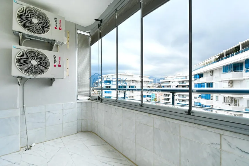 Purchase Apartment in Alanya 3+1 with furniture and glazed balconies on the first coastal, Tosmur area 25