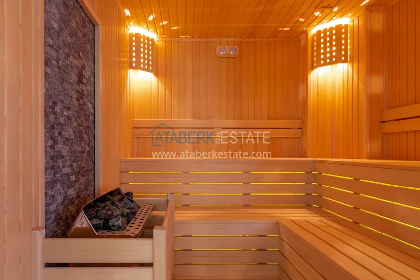 Furnished apartment in Mahmutlar with a glazed balcony in a premium complex 22