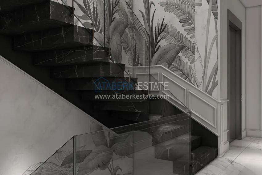 Purchase An exclusive project of an elite cottage complex in the Kargicak district 6 