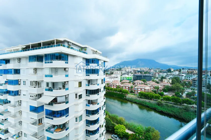 Purchase Apartment in Alanya 3+1 with furniture and glazed balconies on the first coastal, Tosmur area 26