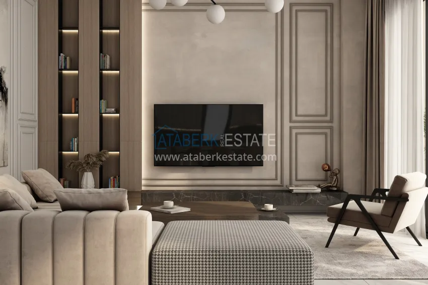 Purchase An exclusive project of an elite cottage complex in the Kargicak district 8 