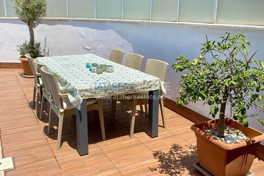 Purchase  Two-storey villa in Kargicak, furnished, with private garage and swimming pool  31 