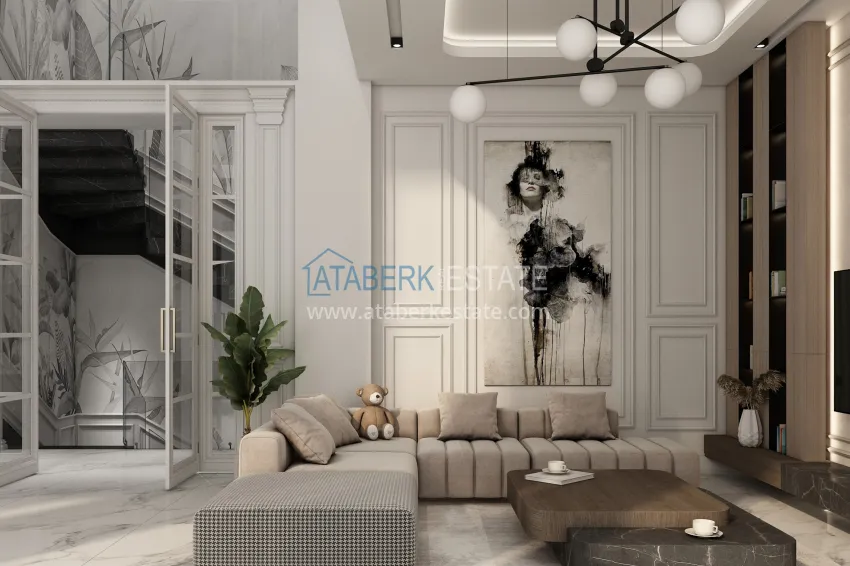 Purchase An exclusive project of an elite cottage complex in the Kargicak district 9 