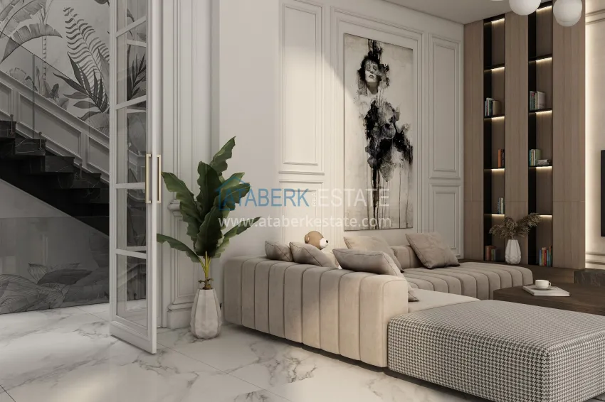 Purchase An exclusive project of an elite cottage complex in the Kargicak district 10 