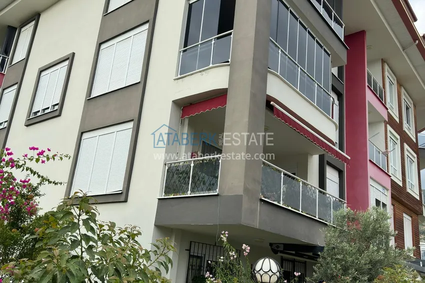 Apartment in the center of Alanya with separate kitchen furniture and mountain views  2 