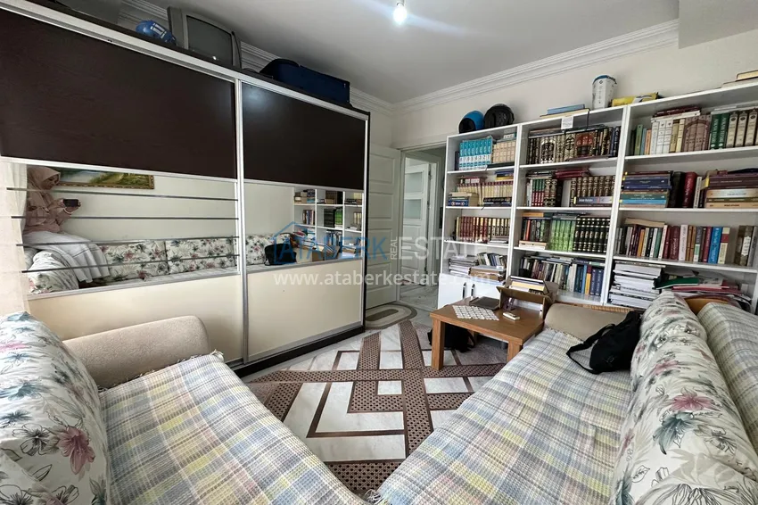 Purchase  Apartment in the center of Alanya with separate kitchen furniture and mountain views  2 