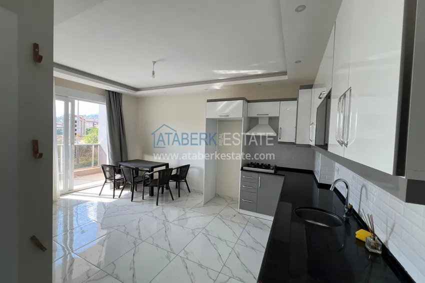 Purchase  Primary property in Alanya! One bedroom apartment with a fine finish in Oba 2 