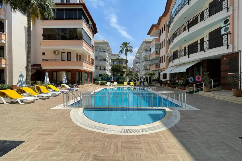 Real estate for a residence permit! Two-bedroom apartment in a complex with infrastructure - Oba district, Alanya 2 