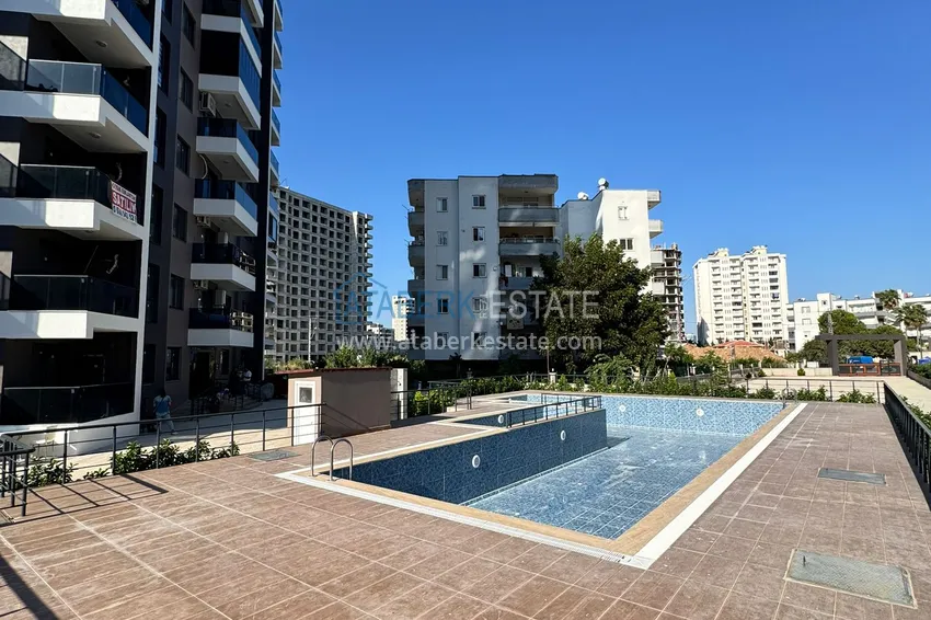 Finely finished one-bedroom apartment in Mersin, Teje district 1 