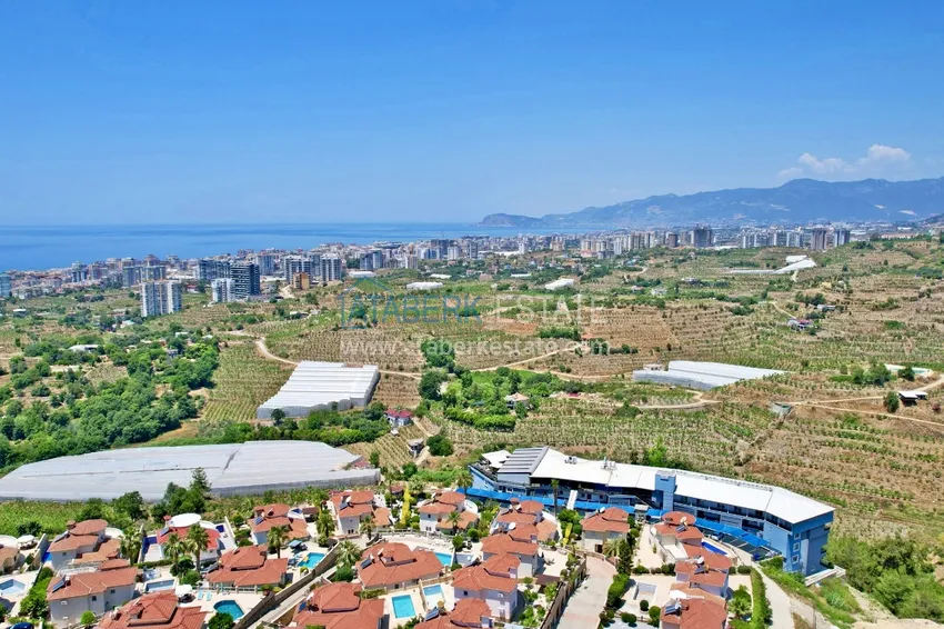 3+1 furnished villa in a cozy cottage complex — Alanya, Kargicak district 2 