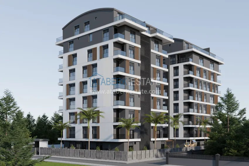 Apartments in Antalya — Center, in a complex under construction 1 