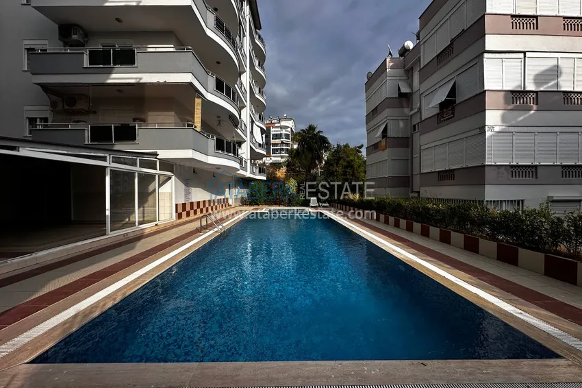 Furnished three bedroom apartment in Avsallar, Alanya 2 