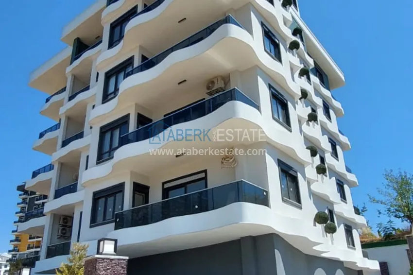 Finished one-bedroom apartment in a new complex — Mahmutlar, Alanya 5 