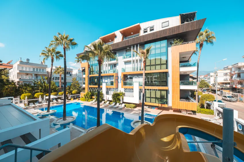Real estate for a residence permit! 3+1 apartment in a prestigious residential complex in the center of the European region — Oba, Alanya  2 