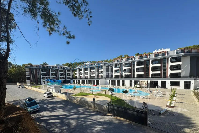 Two-bedroom apartment with a terrace of 14 m2 in a new exclusive complex — Avsallar, Alanya 2 