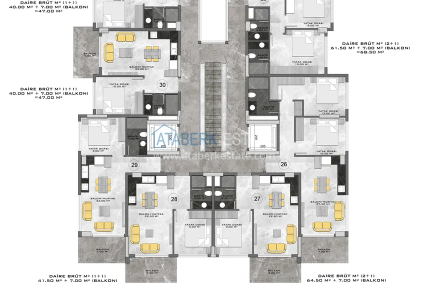 Buy cheap New premium residential complex project on the beachfront in Kestel 3 
