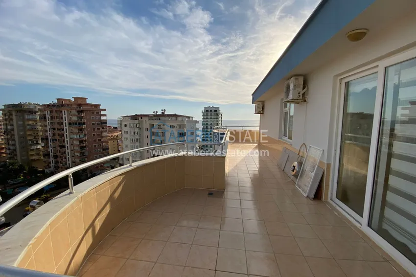 Purchase  4+1 duplex with separate kitchen and panoramic sea and mountain views - Mahmutlar district, Alanya 35 