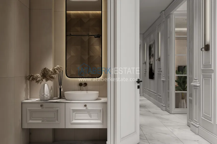 Purchase An exclusive project of an elite cottage complex in the Kargicak district 16 