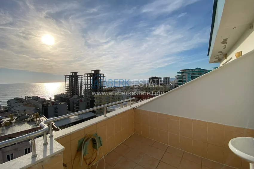Purchase  4+1 duplex with separate kitchen and panoramic sea and mountain views - Mahmutlar district, Alanya 39 