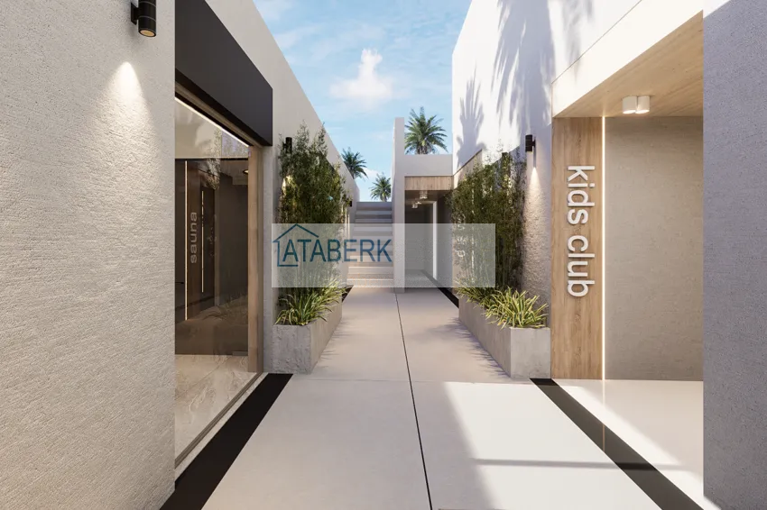 New residential complex project under construction in Antalya, Altintash district  13 