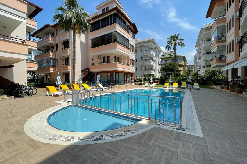 Real estate for a residence permit! Two-bedroom apartment in a complex with infrastructure - Oba district, Alanya 3 