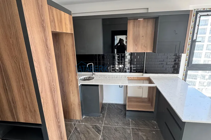 Purchase  Finely finished one-bedroom apartment in Mersin, Teje district 3 