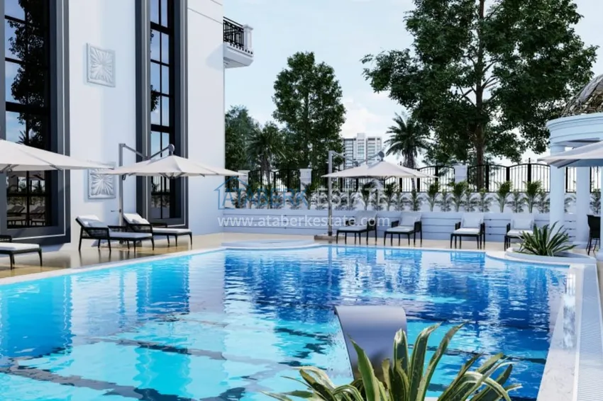 Finished one-bedroom apartment in a new residential complex - Mahmutlar, Alanya 3 