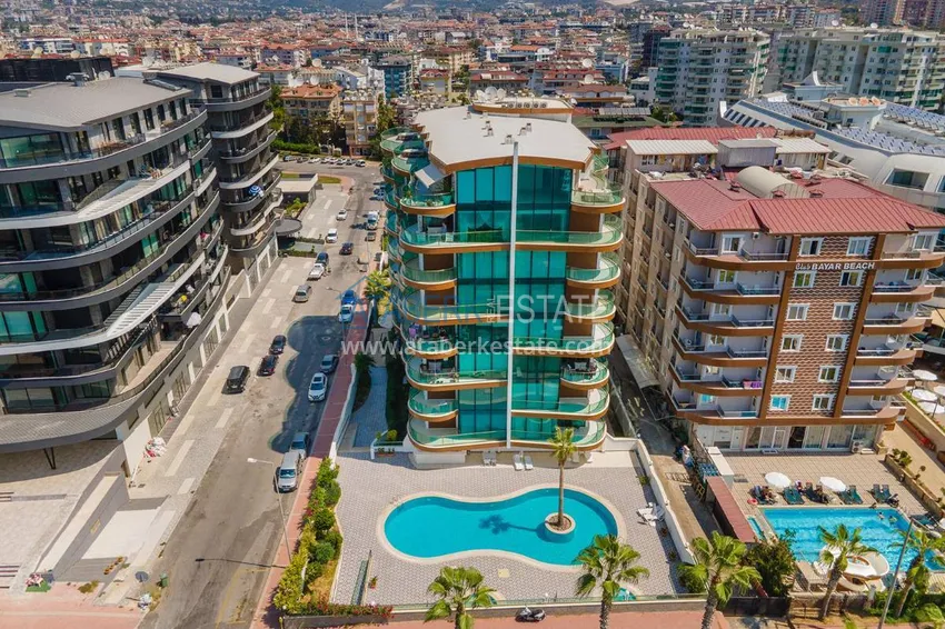 Furnished apartment in the Oba area in a complex on the seafront 3 