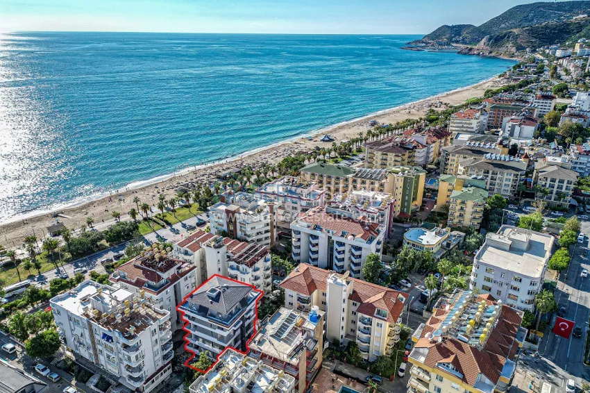 Finely finished apartments in a new building - Alanya, Cleopatra beach area 3 