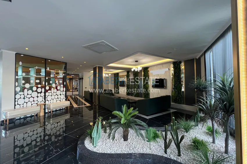 1+1 apartment in a new residential complex with rich infrastructure — Oba district, Alanya 4 