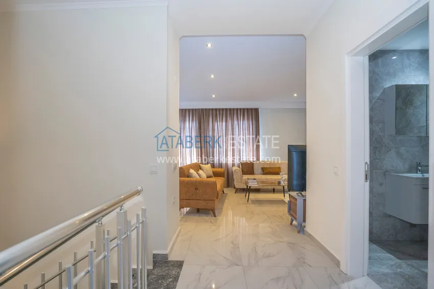 Purchase  Reverse duplex with sea view in Alanya, Kestel district  3 