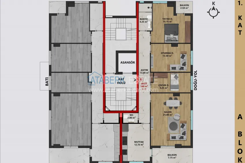 Buy cheap Apartments in Antalya — Center, in a complex under construction 3 