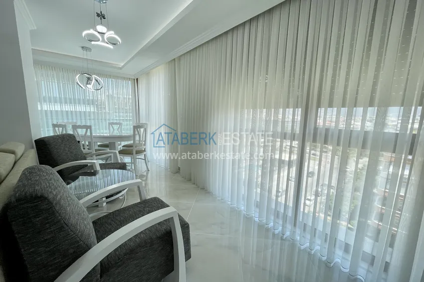 Purchase  Furnished apartment in the Oba area in a complex on the seafront 4 