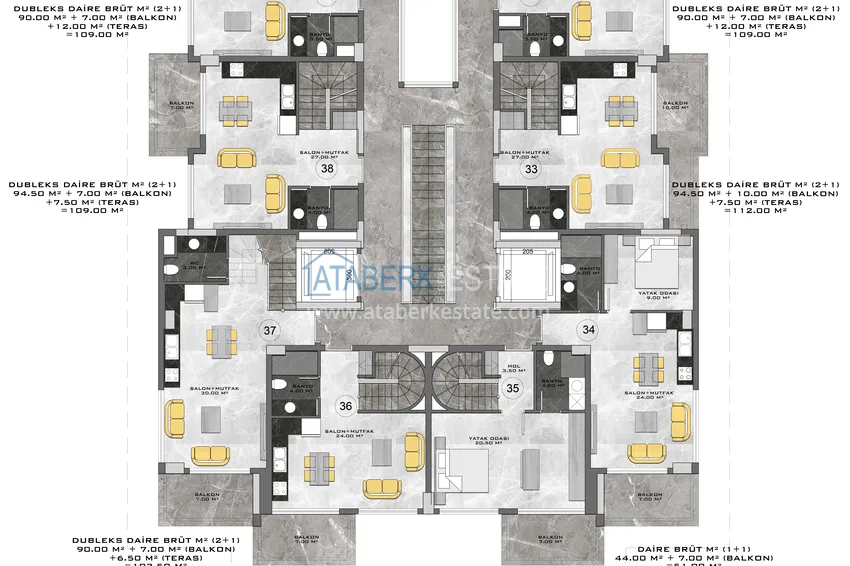 Buy cheap New premium residential complex project on the beachfront in Kestel 4 