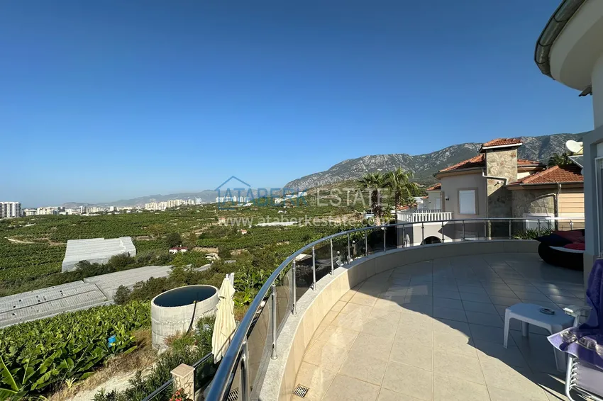 Purchase 3+1 furnished villa in a cozy cottage complex — Alanya, Kargicak district 43 