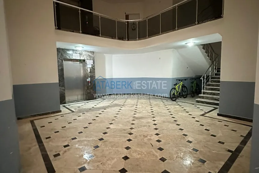 Apartment in the center of Alanya with separate kitchen furniture and mountain views  4 