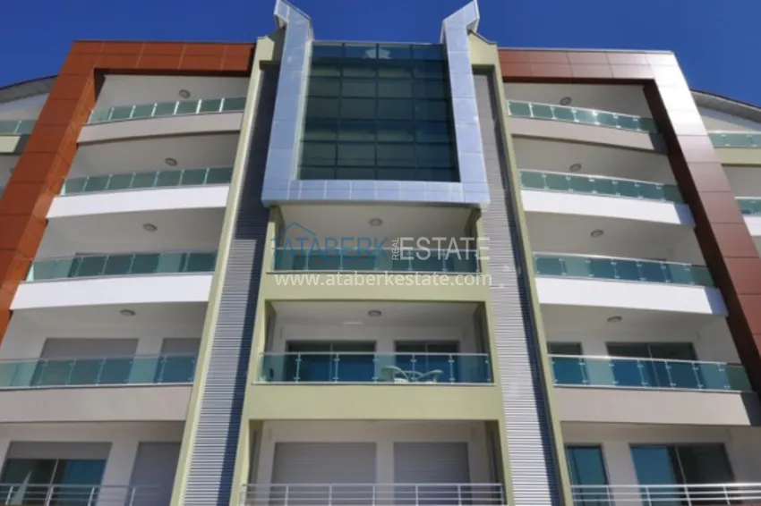 One bedroom apartment with a glazed balcony and sea view, first coastline - Kestel district, Alanya 5 
