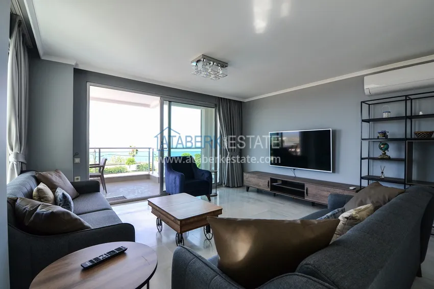 Purchase  Furnished two bedroom apartment with sea view in Kargicak, Alanya 4 