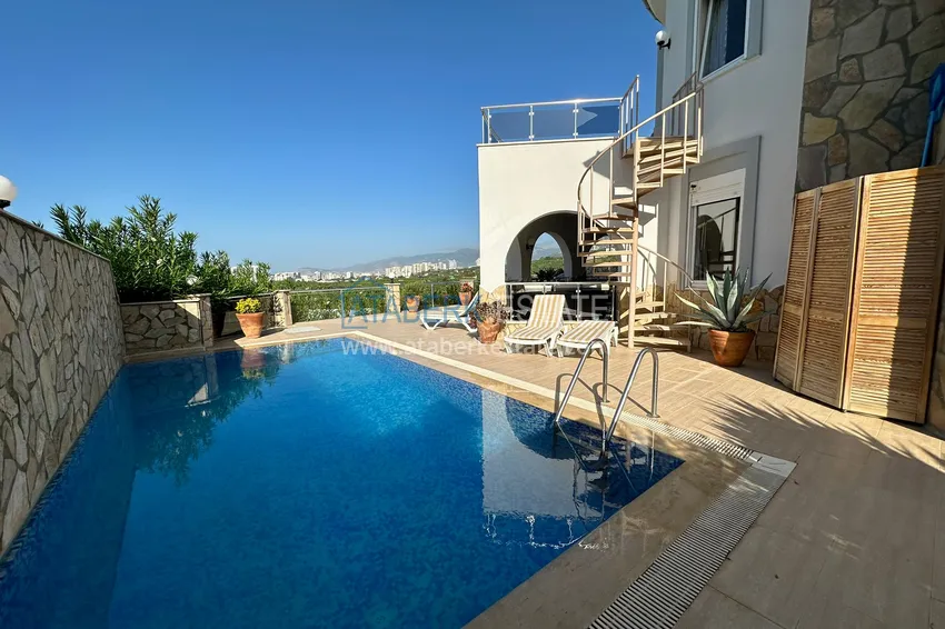 Purchase 3+1 furnished villa in a cozy cottage complex — Alanya, Kargicak district 6 